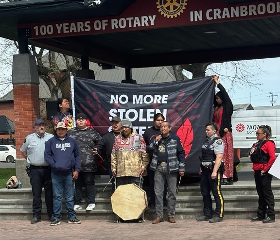 NO MORE STOLEN SISTERS! MMIW/MMIP 7 Red Dress March Missing and Murdered Indiginous Women and girls May 6 2024 2dayFM Staff
